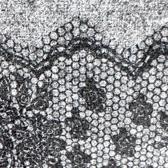 Orvis Lace Print Dress Size 6. Wool Blend - Picture 4 of 6
